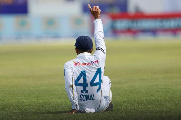 IND vs SL, 1st Test, Day 2 Galle Sri Lanka , Aug 16 (ANI): Sri Lanka s Sonal Dinusha takes a catch to dismiss India s Rishabh Pant during day 2 of the 1st Test match, at Galle International Stadium in Galle on Sunday. Galle Sri Lanka Copyright: xANIx ANI_20260816146