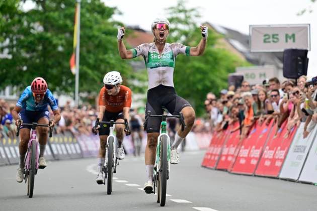 Belgian Gravel Championships 2026 GROBBENDONK, BELGIUM - AUGUST 16: Bex Nathalie pictured during the 2026 Belgian Gravel Championships on August 16, 2026 in Grobbendonk, Belgium, 16 08 2026 Grobbendonk Belgium  Copyright: xJanxDexMeuleneirx