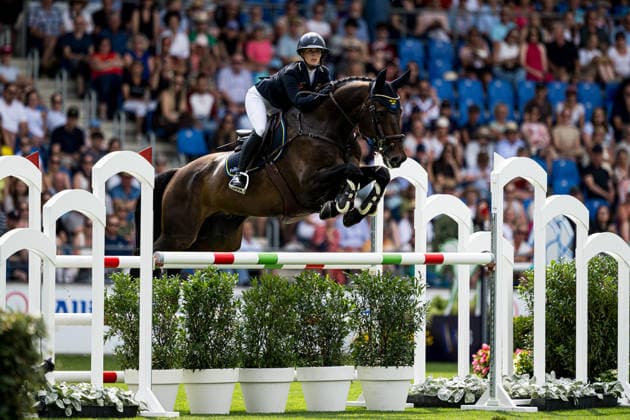 260816 Frida Andersen of Sweden with horse Box Leo compete in the Eventing Show Jumping Final during day 6 of the 2026 FEI World Championships on August 16, 2026 in Aachen. Photo: Emma Wallskog BILDBYRAN kod EW EW0687 ridsport equestrian rid-vm 2026 2026 fei world championships bbeng ridsport-vm fälttävlan eventing sverige *** August 16, 2026: Frida Andersen of Sweden, riding Box Leo, competes in the Eventing Show Jumping Final on Day 6 of the 2026 FEI World Championships in Aachen. 2026 in Aachen. Photo by Emma Wallskog, BILDBYRAN, code EW EW0687. equestrian sports, riding, 2026 World Championships, 2026 FEI World Championships, BBENG, equestrian sports, World Championships, eventing, Sweden  Copyright: EMMAxWALLSKOG BB260816EW036