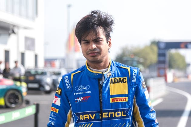 16.08.2026, GER, Motorsport, ADAC DTM, Saison 2026, Nürburgring Arjun Maini ( Indien, Haupt Racing Team HRT, Ford Mustang GT3, 36 ) in der Boxengasse beim Sonntagsrennen DTM am Nürburgring Nürburg Nürburgring Rheinland-Pfalz Deutschland *** August 16, 2026, GER, Motorsports, ADAC DTM, 2026 Season, Nürburgring, Arjun Maini (India), Haupt Racing Team (HRT), Ford Mustang GT3, No. 36 in the pit lane during Sunday’s DTM race at the Nürburgring, Nürburg, Nürburgring, Rhineland-Palatinate, Germany Copyright: xnordphotoxGmbHx xKnabx