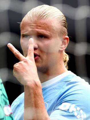 Erling Haaland of Manchester City Arsenal v Manchester City, FA Community Shield, Football, Principality Stadium, Cardiff, Wales, UK - 16 Aug 2026Cardiff Principality Stadium Wales United Kingdom EDITORIAL USE ONLY No use with unauthorised audio, video, data, fixture lists, club league logos or live services. Online in-match use limited to 120 images, no video emulation. No use in betting, games or single club league player publications.  Copyright: xKieranxMcManus Shutterstockx 17070166y
