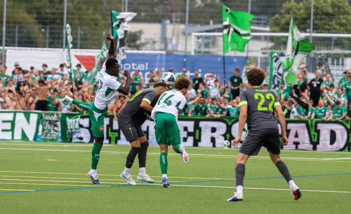 Fussball: Schweiz: Schweizer Cup 2026 2027 - 16.08.2026 - FC Thalwil vs. FC St. Gallen 1879 - Sportanlage Brand (Thalwil ZH, Schweiz); Thalwil ZH Sportanlage Brand Kanton Zürich Schweiz *** Swiss Soccer Swiss Cup 2026 2027 August 16, 2026 FC Thalwil vs. FC St. Gallen 1879 Brand Sports Complex, Thalwil, ZH, Switzerland Thalwil, ZH Brand Sports Complex, Canton of Zurich, Switzerland Copyright: xAmiirxAmedjouax