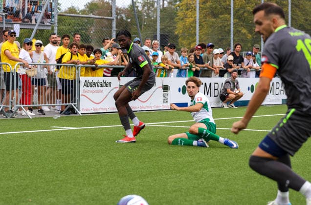 Fussball: Schweiz: Schweizer Cup 2026 2027 - 16.08.2026 - FC Thalwil vs. FC St. Gallen 1879 - Sportanlage Brand (Thalwil ZH, Schweiz); Thalwil ZH Sportanlage Brand Kanton Zürich Schweiz *** Swiss Soccer Swiss Cup 2026 2027 August 16, 2026 FC Thalwil vs. FC St. Gallen 1879 Brand Sports Complex, Thalwil, ZH, Switzerland Thalwil, ZH Brand Sports Complex, Canton of Zurich, Switzerland Copyright: xAmiirxAmedjouax