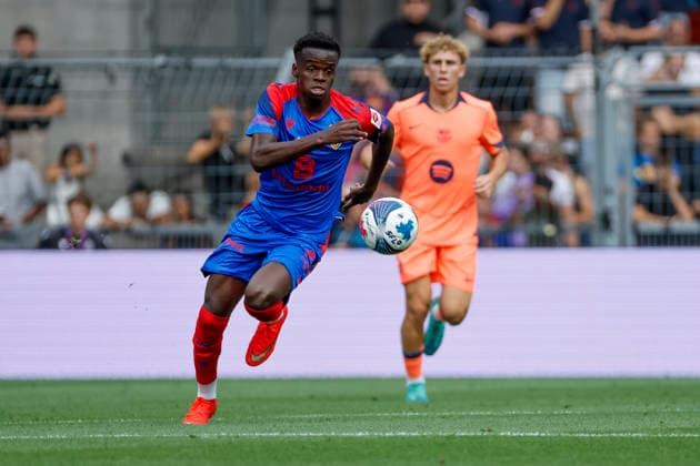 Metinho (FC Basel, 05) am Ball , Schweiz, Fussball, Testspiel, 2026 2027, FC Basel vs. FC Barcelona, Barca 16.08.2026, Basel Sankt Jakob Park Schweiz *** Metinho FC Basel, 05 am Ball, Switzerland, Soccer, Friendly Match, 2026–2027, FC Basel vs. FC Barcelona, August 16, 2026, Basel, St. Jakob Park, Switzerland Copyright: xGrantxHubbsx