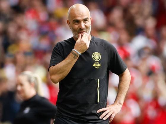 Manager Enzo Maresca shows dejection after Arsenal s third goal Arsenal v Manchester City, FA Community Shield, Principality Stadium, Cardiff, UK - 16 Aug 2026Cardiff Principality Stadium United Kingdom EDITORIAL USE ONLY No use with unauthorised audio, video, data, fixture lists, club league logos or live services. Online in-match use limited to 120 images, no video emulation. No use in betting, games or single club league player publications.  Copyright: xMattxImpey Shutterstockx 17096419bm