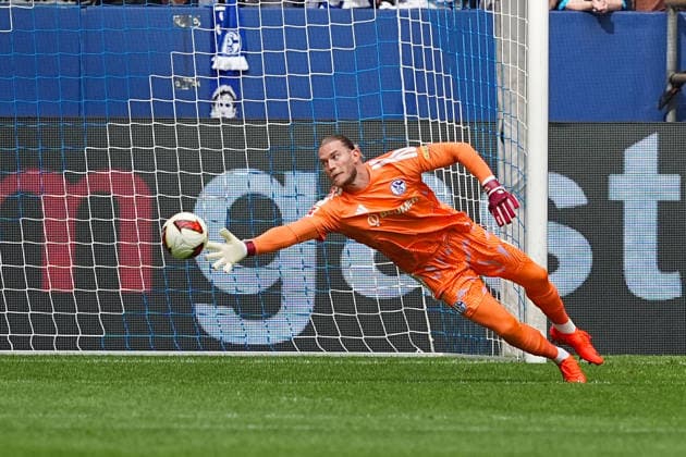 16.08.2026, xydrx, Herren, Fußball, Testspiel, FC Schalke 04 - Real Madrid, Saison 2026 2027, Veltins-Arena: Loris Karius (FC Schalke 04, 1) hält den Ball DFB regulations prohibit any use of photographs as image sequences and or quasi-video. *** August 16, 2026, xydrx, Men s, Soccer, Friendly Match, FC Schalke 04 vs. Real Madrid, 2026–2027 Season, Veltins Arena, Loris Karius, FC Schalke 04, 1 saves the ball. DFB regulations prohibit any use of photographs as image sequences and or quasi-video. Copyright: HMBxMedia YannisxDreimann