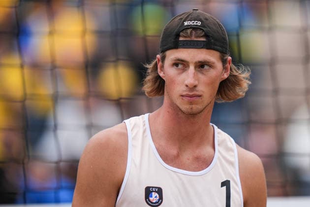 260816 Jacob Hölting Nilsson of Sweden ahead of the Beach volleyball, Beachvolleyball European Championship, EM, Europameisterschaft final on August 16, 2026 in Stare Jablonki. Photo: Aleksandra Szmigiel BILDBYRAN COP 291 AZ0007 bbeng beachvolleyboll beach volleyball sandvolleyball em cev eurobeachvolley 2026 beachvolleyboll-em beach volleyball european championship sverige sweden final *** August 16, 2026: Jacob Hölting Nilsson of Sweden ahead of the Beach Volleyball European Championship final on August 16, 2026 in Stare Jablonki. Photo by Aleksandra Szmigiel. BILDBYRAN COP 291 AZ0007 bbeng beachvolleyboll beach volleyball sandvolleyball em cev eurobeachvolley 2026 beachvolleyboll em beach volleyball european championship sverige sweden final  Copyright: ALEKSANDRAxSZMIGIEL BB260816BB435