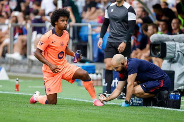 Karim Adeyemi FC Barcelona, Barca 14) , Schweiz, Fussball, Testspiel, 2026 2027, FC Basel vs. FC Barcelona, 16.08.2026, Basel Sankt Jakob Park Schweiz *** Karim Adeyemi, FC Barcelona, 14, Switzerland, soccer, friendly match, 2026–2027, FC Basel vs. FC Barcelona, August 16, 2026, St. Jakob Park, Basel, Switzerland Copyright: xGrantxHubbsx