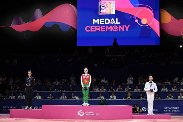 OTHER - Gymnastics - 42nd Rhythmic gymnastics, Rhythmische Sportgymnastik, RSG World Championships Photo by IPA ABACAPRESS.COM87543025 - WCh Rhythmics photographed at Feste Halle Messe, Frankfurt on August 16, 2026, by Filippo Tomasi Photography during the 42nd Rhythmic Gymnastics World Championships, Gymnastics in Frankfurt am Main, Germany, August 16, 2026 Frankfurt am Main Germany  Copyright: xIPAxSport ABACAx