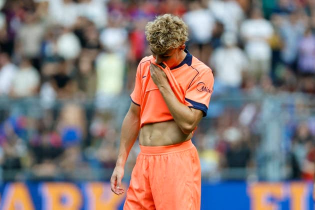 Fermin Lopez FC Barcelona, Barca 16) , Schweiz, Fussball, Testspiel, 2026 2027, FC Basel vs. FC Barcelona, 16.08.2026, Basel Sankt Jakob Park Schweiz *** Fermin Lopez, FC Barcelona, 16, Switzerland, soccer, friendly match, 2026–2027, FC Basel vs. FC Barcelona, August 16, 2026, St. Jakob Park, Basel, Switzerland Copyright: xGrantxHubbsx