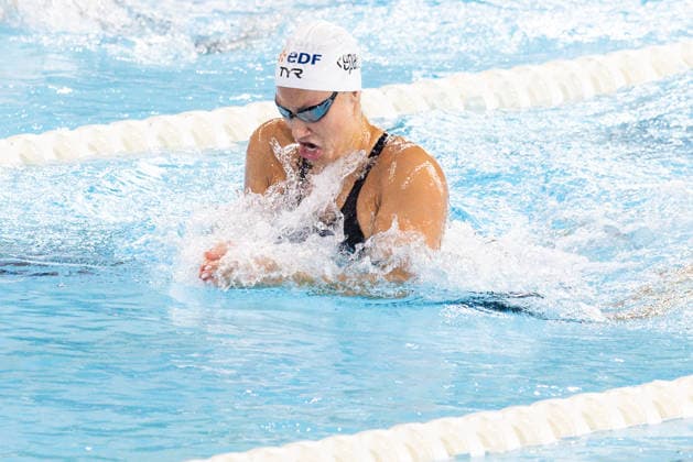 European Aquatics Championships Swimming Day 7 Chloe Braun during European Aquatics Championships Swimming Day 7 in Paris, France, on August 16, 2026 Paris France  Copyright: xFotoxOlimpikx originalFilename:jastrzebowski-european260816_np22t.jpg