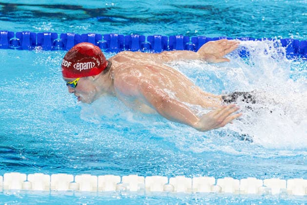 European Aquatics Championships Swimming Day 7 Edward Mildred during European Aquatics Championships Swimming Day 7 in Paris, France, on August 16, 2026 Paris France  Copyright: xFotoxOlimpikx originalFilename:jastrzebowski-european260816_npQhV.jpg
