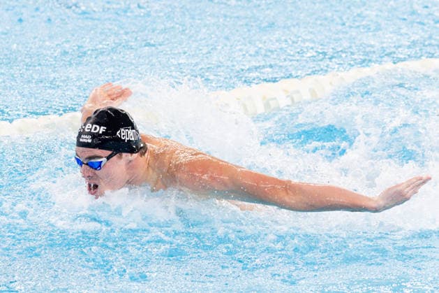 European Aquatics Championships Swimming Day 7 Roman Shevliakov during European Aquatics Championships Swimming Day 7 in Paris, France, on August 16, 2026 Paris France  Copyright: xFotoxOlimpikx originalFilename:jastrzebowski-european260816_npxOl.jpg