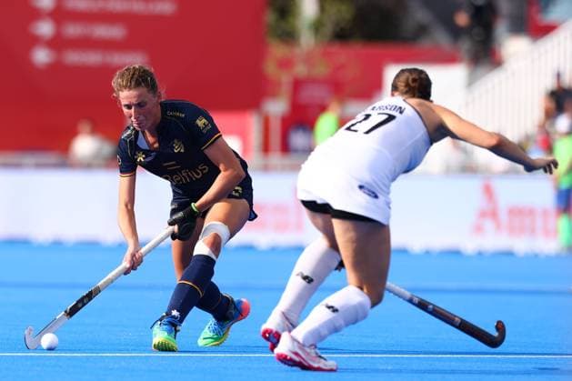 Belgium v New Zealand - FIH Women s Hockey World Cup 2026 WAVRE, BELGIUM - AUGUST 16 : Stephanie Vanden Borre of Belgium pictured during the FIH Women s Hockey World Cup 2026 first phase group pool C match between Belgium and New Zealand pictured on August 16, 2026 in Wavre, Belgium, 16-08-26 Wavre Belgium  Copyright: xXpix