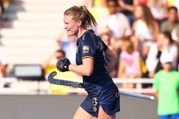 Belgium v New Zealand - FIH Women s Hockey World Cup 2026 WAVRE, BELGIUM - AUGUST 16 : Alix Gerniers of Belgium pictured during the FIH Women s Hockey World Cup 2026 first phase group pool C match between Belgium and New Zealand pictured on August 16, 2026 in Wavre, Belgium, 16-08-26 Wavre Belgium  Copyright: xXpix