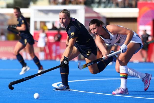 Belgium v New Zealand - FIH Women s Hockey World Cup 2026 WAVRE, BELGIUM - AUGUST 16 : Charlotte Englebert of Belgium pictured during the FIH Women s Hockey World Cup 2026 first phase group pool C match between Belgium and New Zealand pictured on August 16, 2026 in Wavre, Belgium, 16-08-26 Wavre Belgium  Copyright: xXpix