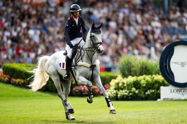260816 Alexis Goury of France with horse Je Vall compete in the Eventing Show Jumping Final during day 6 of the 2026 FEI World Championships on August 16, 2026 in Aachen. Photo: Emma Wallskog BILDBYRAN kod EW EW0687 ridsport equestrian rid-vm 2026 2026 fei world championships bbeng ridsport-vm fälttävlan eventing dressage dressyr *** August 16, 2026: Alexis Goury of France, riding Je Vall, competes in the Eventing Show Jumping Final on Day 6 of the 2026 FEI World Championships in Aachen. 2026 in Aachen. Photo by Emma Wallskog. BILDBYRAN code EW EW0687 equestrian sports riding 2026 World Championships 2026 FEI World Championships bbeng equestrian sports World Championships eventing dressage  Copyright: EMMAxWALLSKOG BB260816EW068