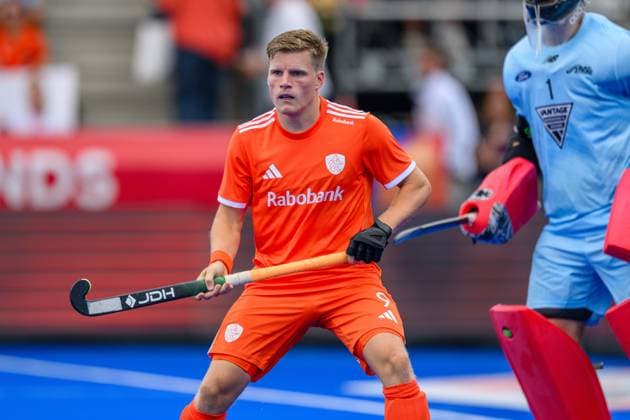 AMSTELVEEN, 16-08-2026, Wagener Stadion, FIH Hockey World Cup 2026 Men, 2026. Koen Bijen during the game Netherlands - New Zealand (men). Netherlands - New Zealand (men)  x205782500x Copyright: