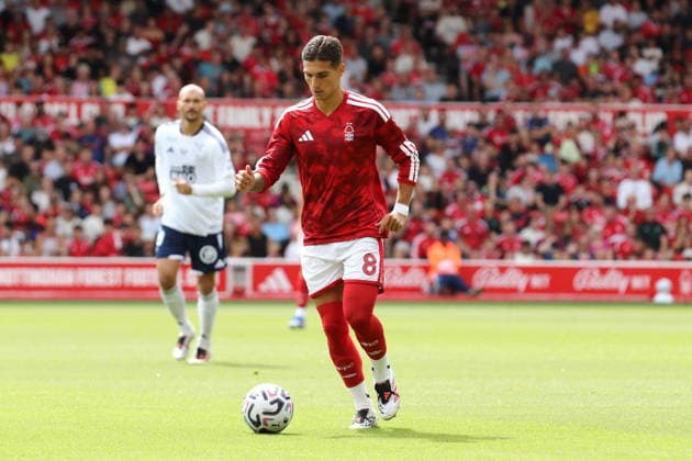 UK: Nottingham Forest v Stade Brestois 29, Friendly, 16 August 2026 Nottingham Forest s Nicolas Dominguez Nottingham The City Ground Nottinghamshire England Copyright: xDanxWestwell:xSPORTPIX.ORG.UKx