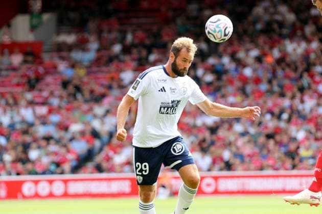 UK: Nottingham Forest v Stade Brestois 29, Friendly, 16 August 2026 Stade Brestois Lucas Tousart Nottingham The City Ground Nottinghamshire England Copyright: xDanxWestwell:xSPORTPIX.ORG.UKx
