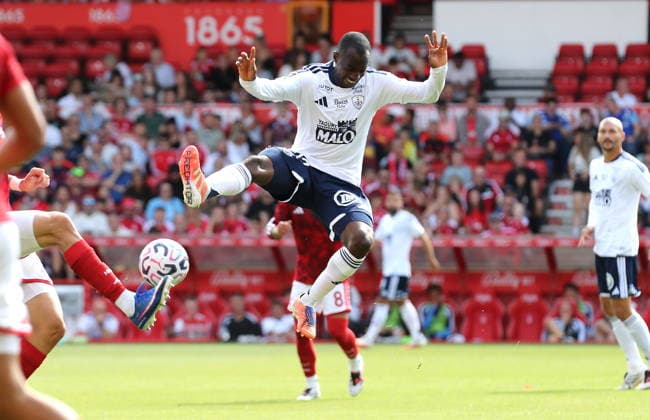 UK: Nottingham Forest v Stade Brestois 29, Friendly, 16 August 2026 Stade Brestois Kamory Doumbia Nottingham The City Ground Nottinghamshire England Copyright: xDanxWestwell:xSPORTPIX.ORG.UKx