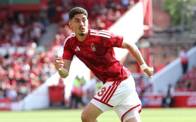 UK: Nottingham Forest v Stade Brestois 29, Friendly, 16 August 2026 Nottingham Forest s Jair Cunha Nottingham The City Ground Nottinghamshire England Copyright: xDanxWestwell:xSPORTPIX.ORG.UKx