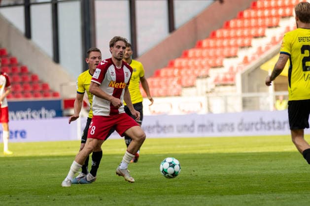 16.08.2026, Fussball, GER, Saison, 3.Liga, Saision 2026 2027, 02. Spieltag, SSV Jahn Regensburg - 1.FC Saarbrücken David Philipp (SSV Jahn Regensburg) DFL REGULATIONS PROHIBIT ANY USE OF PHOTOGRAPHS AS IMAGE SEQUENCES AND OR QUASI-VIDEO. *** August 16, 2026, Soccer, GER, Season, 3rd Division, 2026–2027 Season, Matchday 2, SSV Jahn Regensburg vs. 1. FC Saarbrücken, David Philipp, SSV Jahn Regensburg. DFL regulations prohibit any use of photographs as image sequences and or quasi-video.