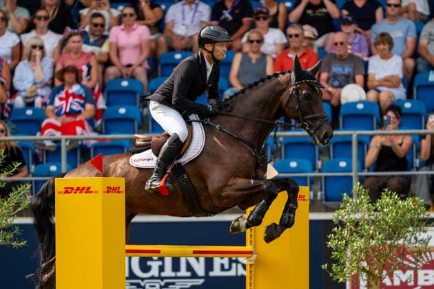 Michael Jung auf fischerChipmunk FRH FEI World Championships Aachen 2026, Eventing Jumping, 16.08.2026 FEI World Championships Aachen 2026, Eventing Jumping, 16.08.2026 Aachen *** Michael Jung on fischerChipmunk at the FRH FEI World Championships Aachen 2026, Eventing Jumping, August 16, 2026 FEI World Championships Aachen 2026, Eventing Jumping, August 16, 2026 Aachen Copyright: xEibner-Pressefoto J.xDerondeaux EP_JDU