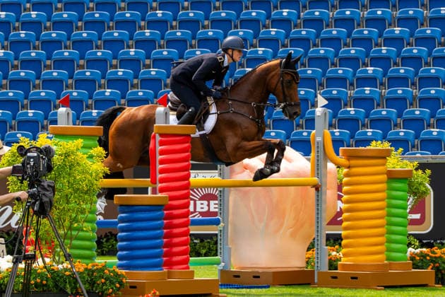 Libussa Luebbeke auf Caramia FRH FEI World Championships Aachen 2026, Eventing Jumping, 16.08.2026 FEI World Championships Aachen 2026, Eventing Jumping, 16.08.2026 Aachen *** Libussa Luebbeke on Caramia at the FRH FEI World Championships Aachen 2026, Eventing Jumping, August 16, 2026 FEI World Championships Aachen 2026, Eventing Jumping, August 16, 2026 Aachen Copyright: xEibner-Pressefoto J.xDerondeaux EP_JDU