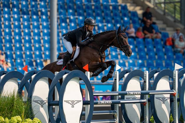 Michael Jung auf fischerChipmunk FRH FEI World Championships Aachen 2026, Eventing Jumping, 16.08.2026 FEI World Championships Aachen 2026, Eventing Jumping, 16.08.2026 Aachen *** Michael Jung on fischerChipmunk at the FRH FEI World Championships Aachen 2026, Eventing Jumping, August 16, 2026 FEI World Championships Aachen 2026, Eventing Jumping, August 16, 2026 Aachen Copyright: xEibner-Pressefoto J.xDerondeaux EP_JDU