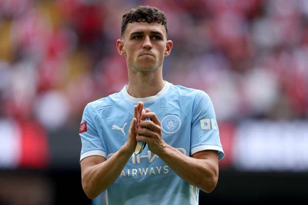 Arsenal v Manchester City - 2026 FA Community Shield Phil Foden of Manchester City applauds the fans after the 2026 FA Community Shield match between Arsenal and Manchester City at Principality Stadium on August 16, 2026 in Cardiff, Wales. Cardiff Principality Stadium Wales United Kingdom Copyright: xAllstarxPicturexLibraryxLtdx