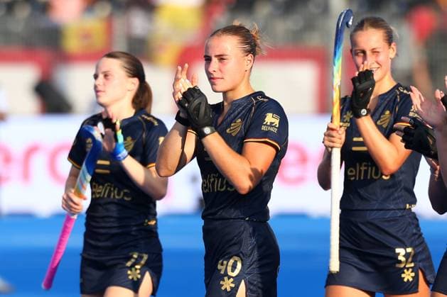 Belgium v New Zealand - FIH Women s Hockey World Cup 2026 WAVRE, BELGIUM - AUGUST 16 : Camille Belis of Belgium after the game pictured during the FIH Women s Hockey World Cup 2026 first phase group pool C match between Belgium and New Zealand pictured on August 16, 2026 in Wavre, Belgium, 16-08-26 Wavre Belgium  Copyright: xXpix