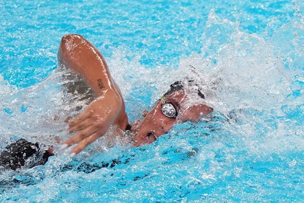 Simona Quadarella win gold medal in the Women s 400m freestyle at the Swimming European Aquatics Championships Paris 2026, Paris, August 15 , 2026  Copyright: xDavidexSpada LaPressex