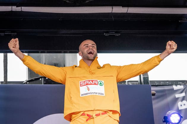 Julian Weber (USC Mainz, Speerwurf Maenner), GBR, Leichtathletik, Athletics, European Athletics Championships 2026, Leichtathletik Europameisterschaft 2026, Birmingham 2026, 16.08.2026, GBR, Leichtathletik, Athletics, European Athletics Championships 2026, Leichtathletik Europameisterschaft 2026, Birmingham 2026, 16.08.2026 Birmingham *** Julian Weber, USC Mainz, Men s Javelin Throw, GBR, Track and Field, Athletics, 2026 European Athletics Championships, 2026 European Track and Field Championships, Birmingham 2026, August 16, 2026, GBR, Track and Field, Athletics, 2026 European Athletics Championships, 2026 European Track and Field Championships, Birmingham 2026, August 16, 2026, Birmingham Copyright: xStefanxMayerx EP_SMR