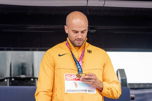 Julian Weber (USC Mainz, Speerwurf Maenner), GBR, Leichtathletik, Athletics, European Athletics Championships 2026, Leichtathletik Europameisterschaft 2026, Birmingham 2026, 16.08.2026, GBR, Leichtathletik, Athletics, European Athletics Championships 2026, Leichtathletik Europameisterschaft 2026, Birmingham 2026, 16.08.2026 Birmingham *** Julian Weber, USC Mainz, Men s Javelin Throw, GBR, Track and Field, Athletics, 2026 European Athletics Championships, 2026 European Track and Field Championships, Birmingham 2026, August 16, 2026, GBR, Track and Field, Athletics, 2026 European Athletics Championships, 2026 European Track and Field Championships, Birmingham 2026, August 16, 2026, Birmingham Copyright: xStefanxMayerx EP_SMR