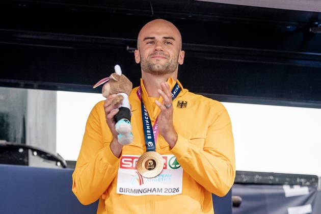 Julian Weber (USC Mainz, Speerwurf Maenner), GBR, Leichtathletik, Athletics, European Athletics Championships 2026, Leichtathletik Europameisterschaft 2026, Birmingham 2026, 16.08.2026, GBR, Leichtathletik, Athletics, European Athletics Championships 2026, Leichtathletik Europameisterschaft 2026, Birmingham 2026, 16.08.2026 Birmingham *** Julian Weber, USC Mainz, Men s Javelin Throw, GBR, Track and Field, Athletics, 2026 European Athletics Championships, 2026 European Track and Field Championships, Birmingham 2026, August 16, 2026, GBR, Track and Field, Athletics, 2026 European Athletics Championships, 2026 European Track and Field Championships, Birmingham 2026, August 16, 2026, Birmingham Copyright: xStefanxMayerx EP_SMR