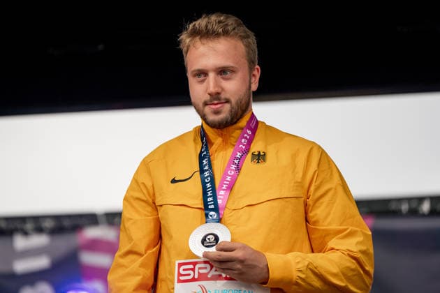 Nick Thumm (VfB Stuttgart, Speerwurf Maenner), GBR, Leichtathletik, Athletics, European Athletics Championships 2026, Leichtathletik Europameisterschaft 2026, Birmingham 2026, 09.08.2026, GBR, Leichtathletik, Athletics, European Athletics Championships 2026, Leichtathletik Europameisterschaft 2026, Birmingham 2026, 09.08.2026 Birmingham *** Nick Thumm, VfB Stuttgart, Men s Javelin Throw, GBR, Track and Field, Athletics, 2026 European Athletics Championships, 2026 European Track and Field Championships, Birmingham 2026, August 9, 2026, GBR, Track and Field, Athletics, 2026 European Athletics Championships, 2026 European Track and Field Championships, Birmingham 2026, August 9, 2026, Birmingham Copyright: xStefanxMayerx EP_SMR