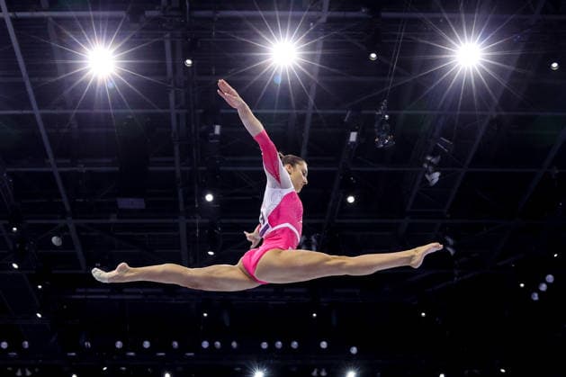 36th European Championships and 15th European Junior Championships in WomenÂ s Artistic Gymnastics - Finals Helen Kevric of Germany competes on the Balance beam during Senior Women™s Team Final on day 4 of the 2026 Women s Artistic Gymnastics European Championships at Arena Zagreb on August 16, 2026 in Zagreb, Croatia.  IgorxKralj PIXSELL