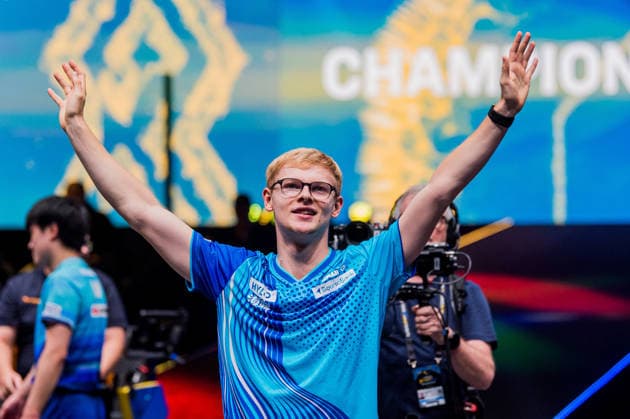 260816 Felix Lebrun of France celebrates after the men s singles final Table tennis, Tischtennis match at the WTT Europe Smash on August 16, 2026 in Malmö. Photo: Christian Örnberg BILDBYRAN COP 166 CO0727 bordtennis table tennis pingis europe smash bbeng jubel *** August 16, 2026: Felix Lebrun of France celebrates after the men’s singles table tennis final at the WTT Europe Smash on August 16, 2026 in Malmö. Photo by Christian Örnberg, BILDBYRAN COP 166 CO0727 table tennis pingis Europe Smash bbeng celebration  Copyright: CHRISTIANxÖRNBERG BB260816CO004