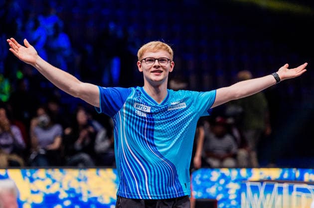 260816 Felix Lebrun of France celebrates after the men s singles final Table tennis, Tischtennis match at the WTT Europe Smash on August 16, 2026 in Malmö. Photo: Christian Örnberg BILDBYRAN COP 166 CO0727 bordtennis table tennis pingis europe smash bbeng jubel *** August 16, 2026: Felix Lebrun of France celebrates after the men’s singles table tennis final at the WTT Europe Smash on August 16, 2026 in Malmö. Photo by Christian Örnberg, BILDBYRAN COP 166 CO0727 table tennis pingis Europe Smash bbeng celebration  Copyright: CHRISTIANxÖRNBERG BB260816CO006