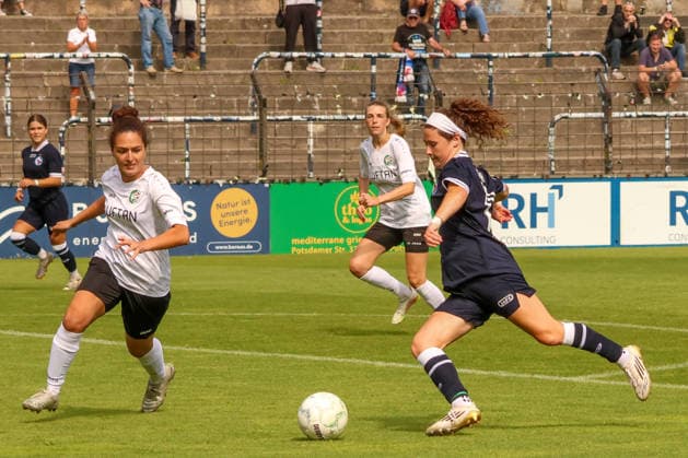 2026-08-16 , FSV Babelsberg 74 vs Turbine Potsdam, Frauen, DFB-Pokal 1. Runde , Karl-Liebknecht-Stadion Madelyn Smith (1.FFC Turbine Potsdam, 10) Potsdam Brandenburg Germany *** August 16, 2026, FSV Babelsberg 74 vs. Turbine Potsdam, Women, DFB Cup First Round, Karl Liebknecht Stadium, Madelyn Smith 1, FFC Turbine Potsdam, 10, Potsdam, Brandenburg, Germany