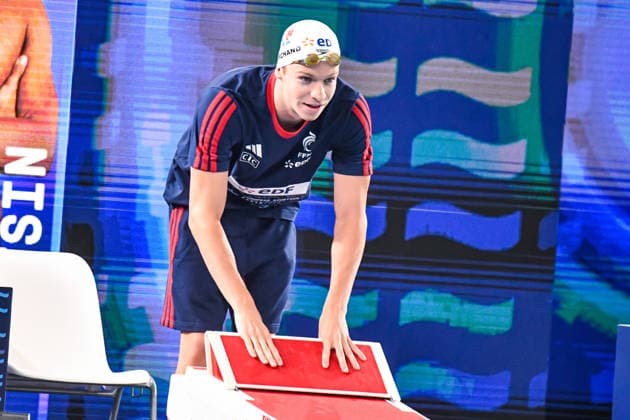 NATATION : Championnat d europe de natation 2026 - PARIS - 16 08 2026 Leon Marchand (FRA) Saint DenisFrance  Copyright: xBaptistexAutissierx