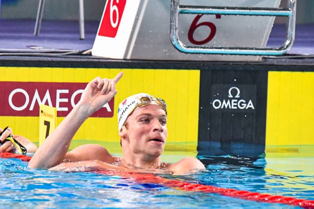 NATATION : Championnat d europe de natation 2026 - PARIS - 16 08 2026 Leon Marchand (FRA) Saint DenisFrance  Copyright: xBaptistexAutissierx