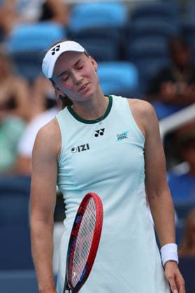 August 16, 2026, Mason, Oh, USA: Cincinnati Open Tennis 2026 - Elena Rybakina hits a ball against Taylor Townsend. 2026 08 16. Cincinnati Open Tennis 2026  - ZUMAn24_ 20260816_zaf_n24_002 Copyright: xWallyxNellx