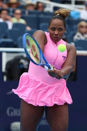 August 16, 2026, Mason, Oh, USA: Cincinnati Open Tennis 2026 - Taylor Townsend hits a ball against Elena Rybakina. 2026 08 16. Cincinnati Open Tennis 2026  - ZUMAn24_ 20260816_zaf_n24_008 Copyright: xWallyxNellx