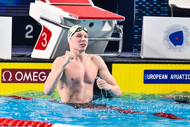 NATATION : Championnat d europe de natation 2026 - PARIS - 16 08 2026 Nikita Sheremet (UKR) Saint DenisFrance  Copyright: xBaptistexAutissierx