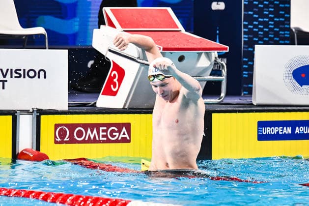 NATATION : Championnat d europe de natation 2026 - PARIS - 16 08 2026 Nikita Sheremet (UKR) Saint DenisFrance  Copyright: xBaptistexAutissierx