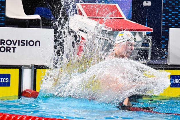 NATATION : Championnat d europe de natation 2026 - PARIS - 16 08 2026 Nikita Sheremet (UKR) Saint DenisFrance  Copyright: xBaptistexAutissierx