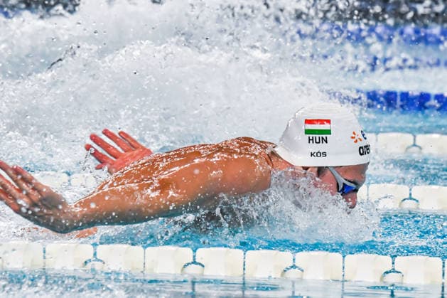 NATATION : Championnat d europe de natation 2026 - PARIS - 16 08 2026 Hubert Kos (HUN) Saint DenisFrance  Copyright: xBaptistexAutissierx