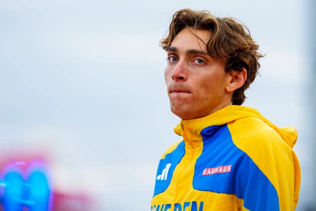 BIRMINGHAM, GREAT BRITAIN - AUGUST 16, 2026 : Armand DUPLANTIS (SWE Sweden) competing in the pole vault final during the European Athletics Championships at Alexander Stadium on August 16, 2026 in Birmingham, Great Britain. Great Britain Copyright: xLeahxKohringx